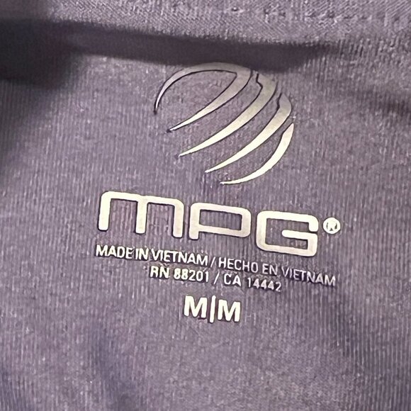 MPG Mondetta Performance Gear Travel Athletic Dress Racerback Blue Size Medium - Picture 7 of 12